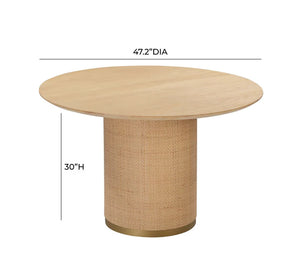 "Akiba 49"" Round Dining Table "