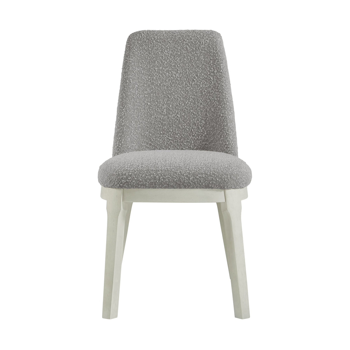 South Beach Light Grey Bouclé Dining Side Chair