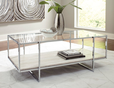 Bodalli Coffee Table with 2 End Tables