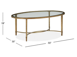 Oval Cocktail Table