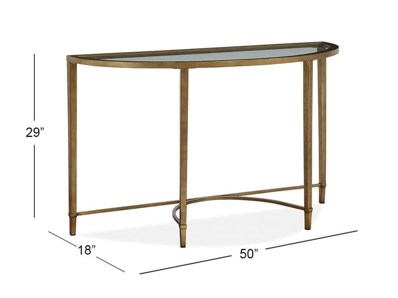 Demilune Sofa Table