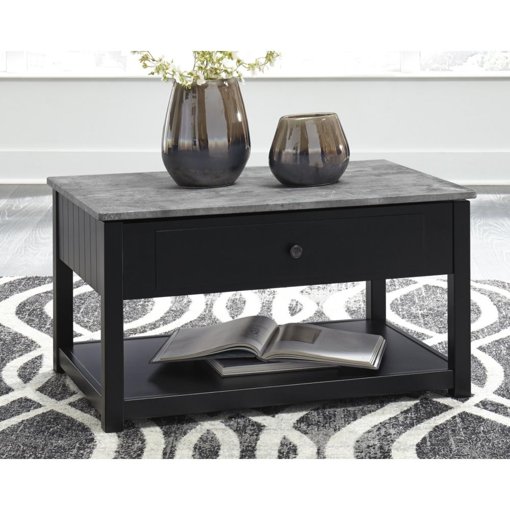 Ezmonei Coffee Table with Lift Top