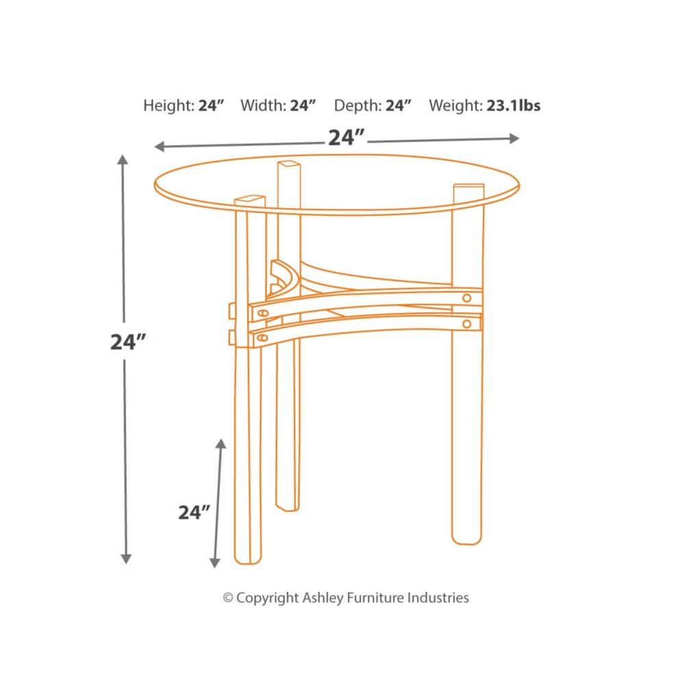 Braddoni End Table