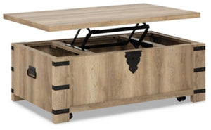 Calaboro Lift-Top Coffee Table (120.015cm x 71.12cm)