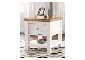 Rectangular End Table