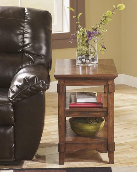 Cross Island Chairside End Table