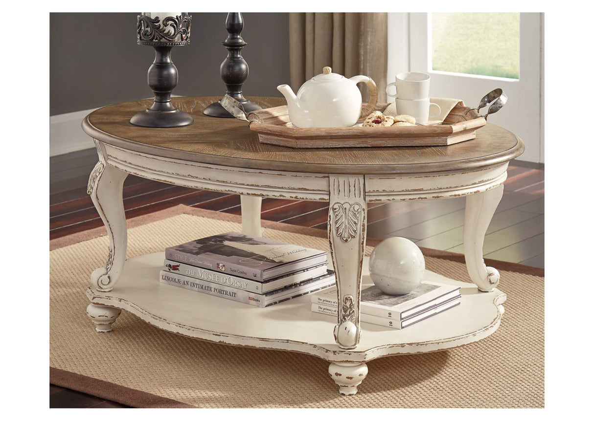 Oval Cocktail Table