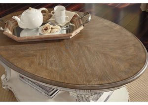 Oval Cocktail Table