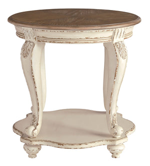 ROUND END TABLE