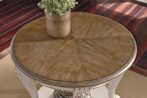 ROUND END TABLE