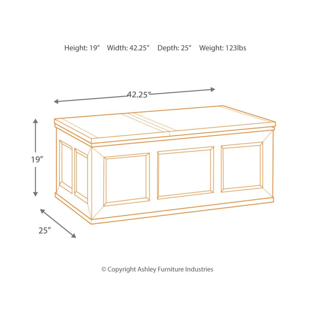 Gavelston Coffee Table with Lift Top