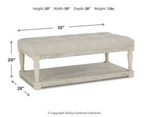Shawnalore Coffee Table Ottoman(T782-21)