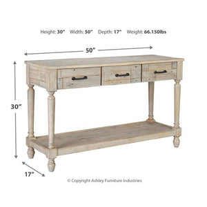 Shawnalore Sofa/Console Table