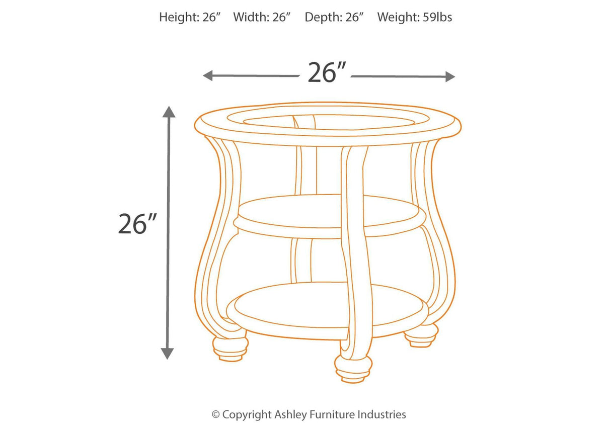 Coralayne End Table