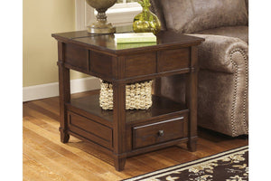 Gately End Table with Storage & Power Outlets