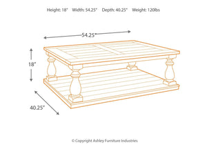 Mallacar Occasional Table Set(1xT880-1 + 2xT880-3)