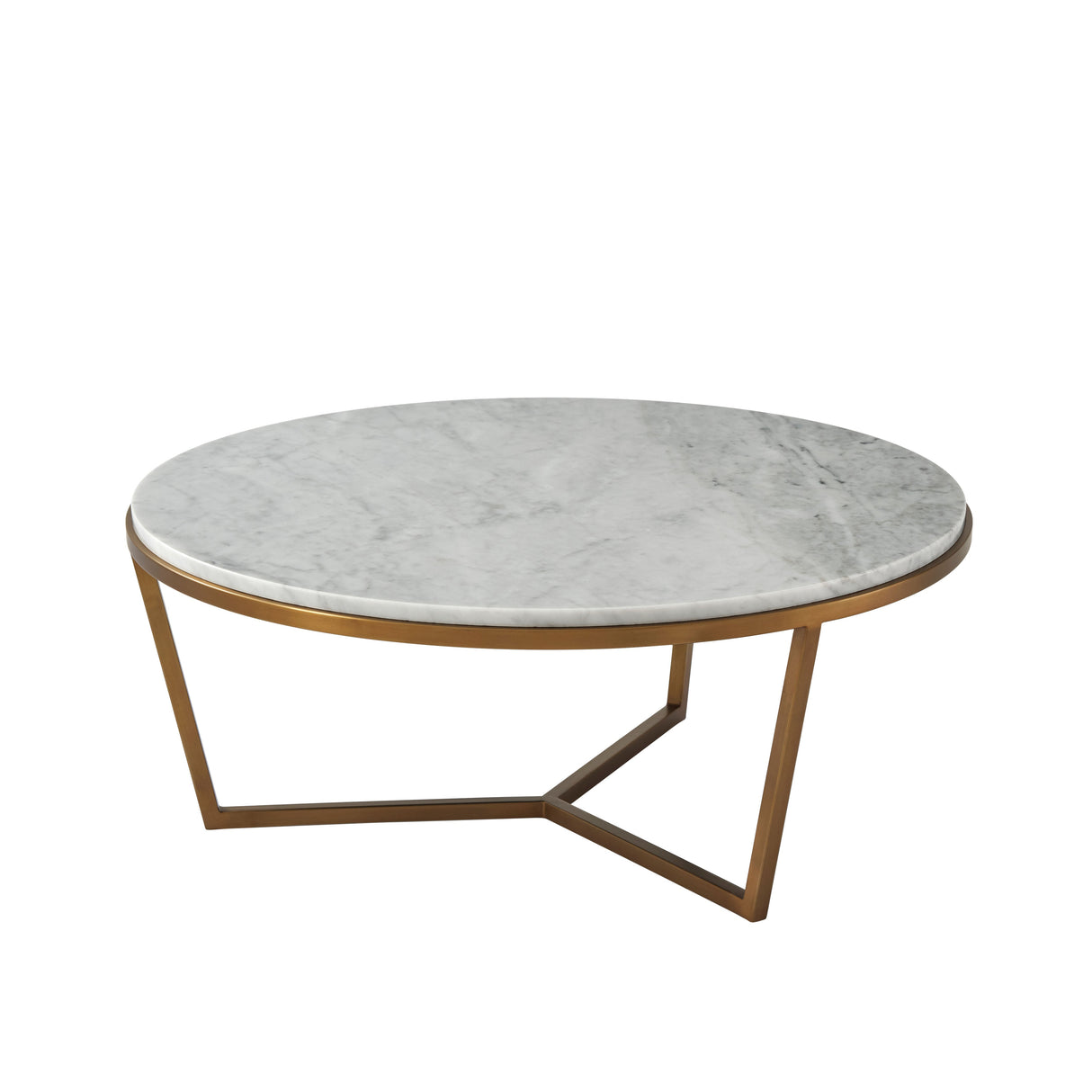 TA Studio - Small Fisher Round Cocktail Table (Marble)