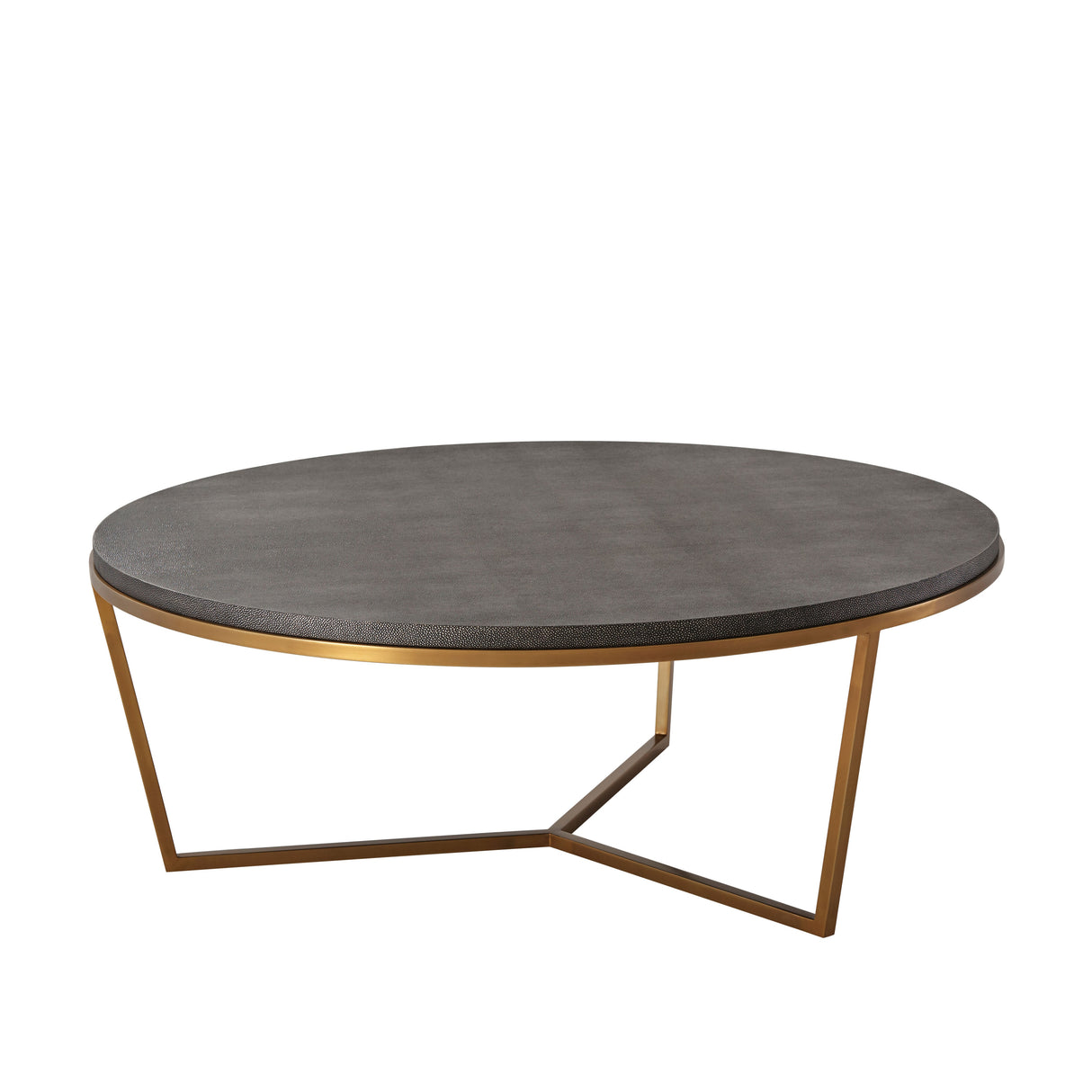 TA Studio - Fisher Round Cocktail Table (Shagreen)