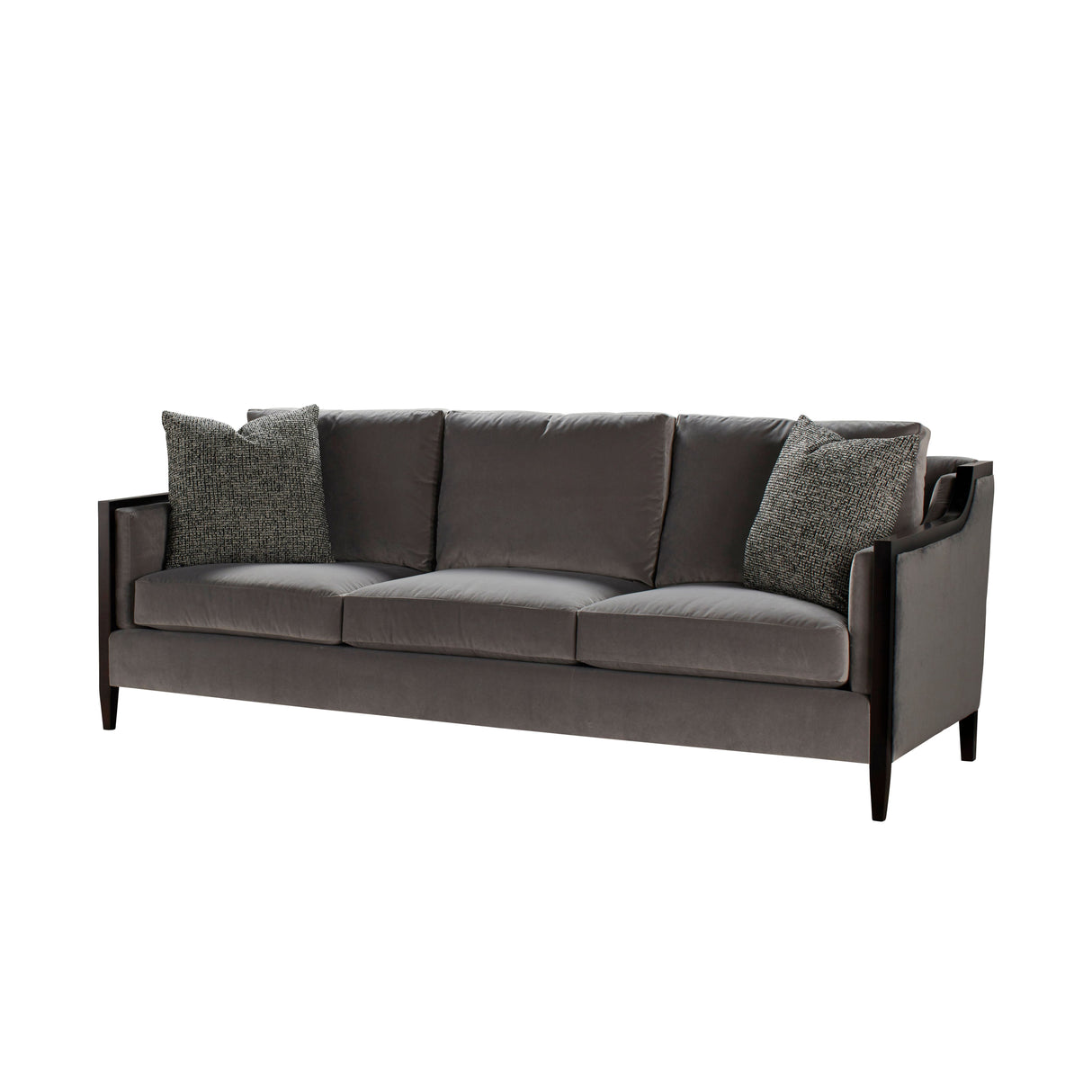 Lido - Wooden Upholstered 3-Seater Sofa