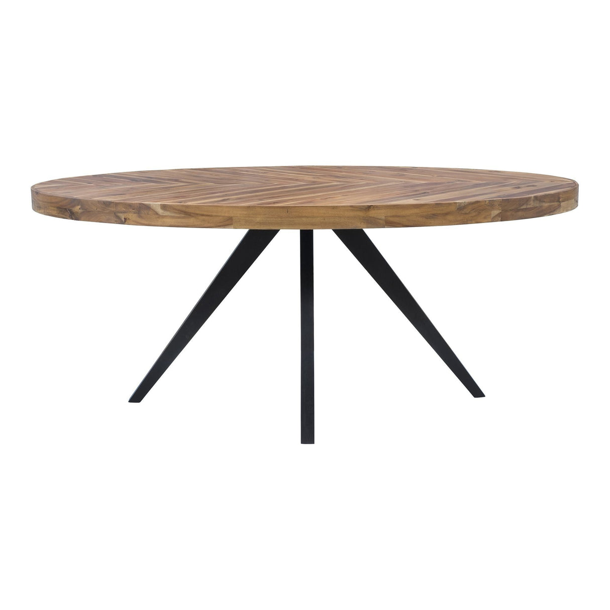 Parq Oval Dining Table Amber