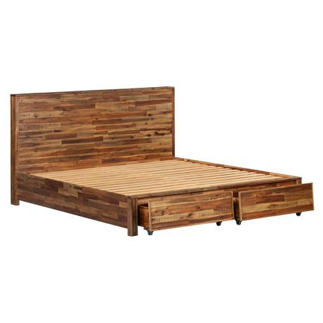 Bushwick Wooden Storage Bed in King