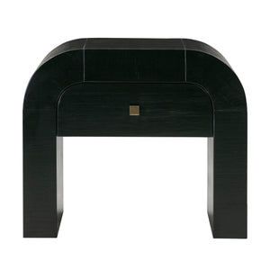 Hump Black Nightstand