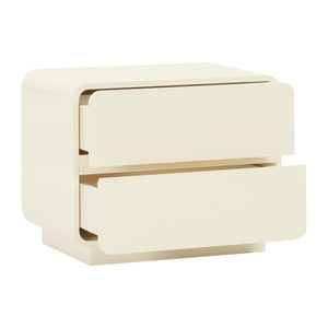 Sagura Cream Nightstand