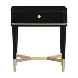 Julieta Black Nightstand