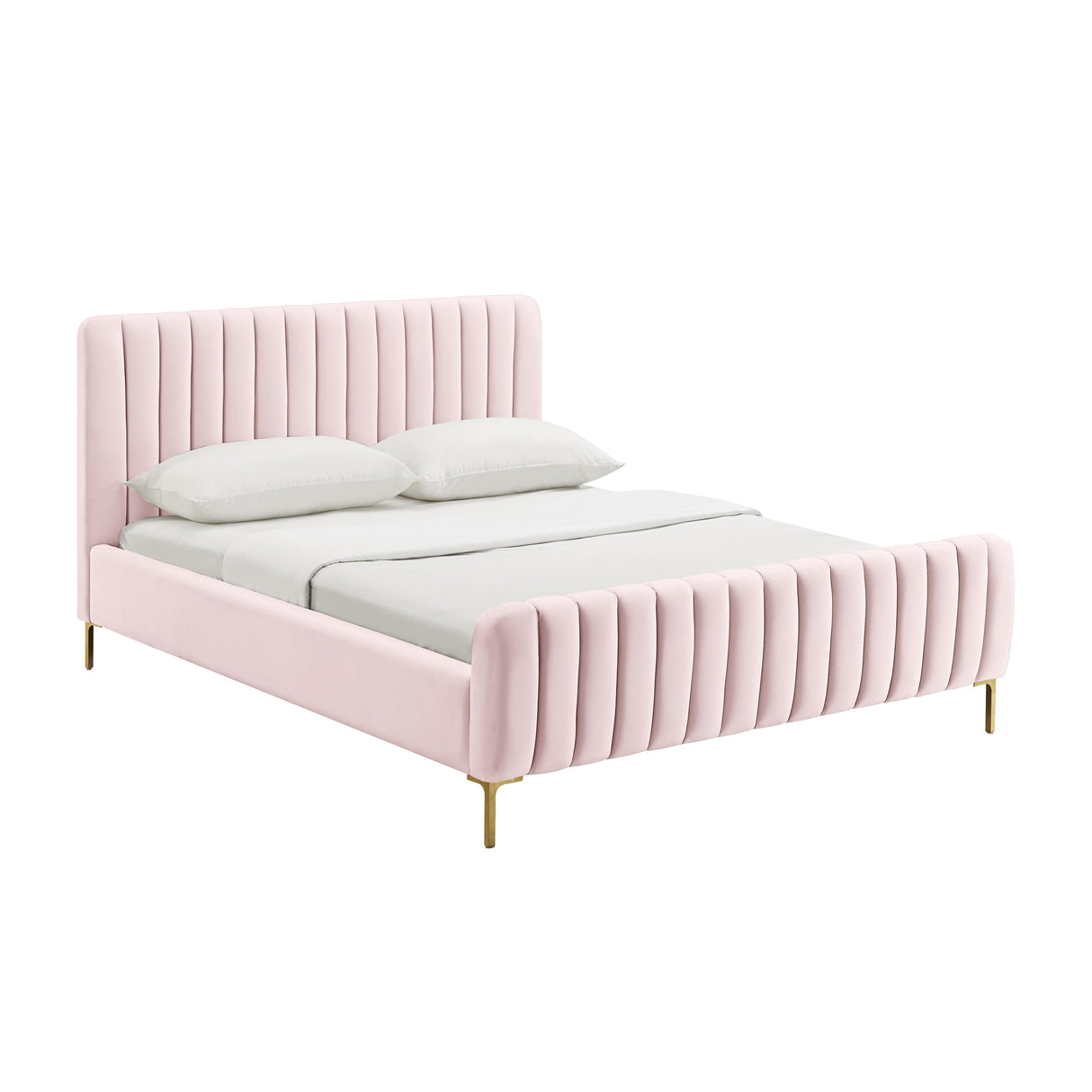 Angela Blush Bed in Queen