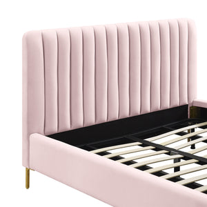 Angela Blush Bed in Queen