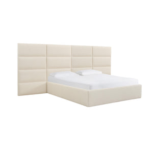 Eliana Cream Boucle King Bed