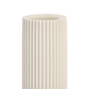 Jenna White Concrete Table Vase