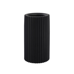 Jenna Black Concrete Table Vase