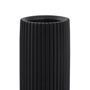 Jenna Black Concrete Table Vase