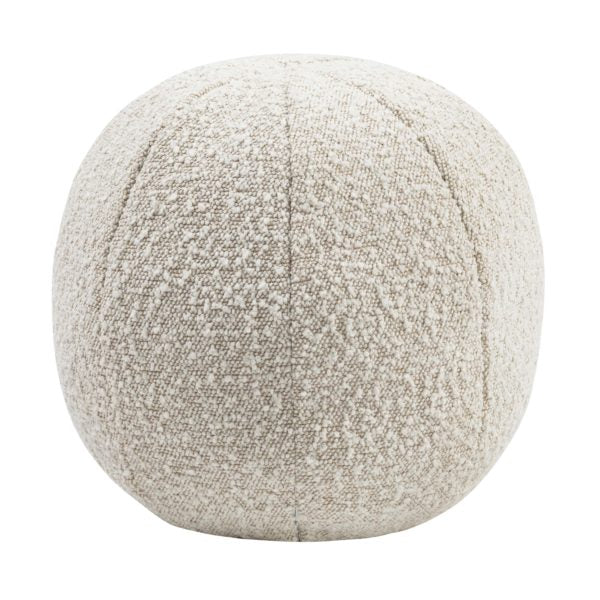 Boba 14" Beige BouclÃ© Pillow