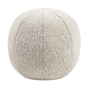 Boba 9" Beige BouclÃ© Pillow