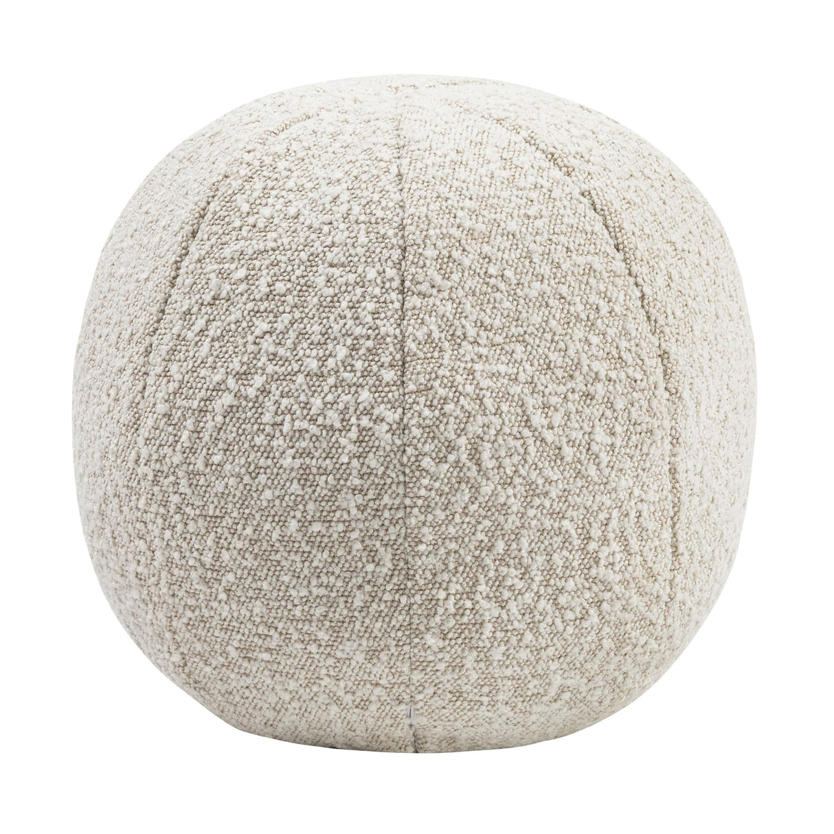 Boba 14" Beige BouclÃ© Pillow