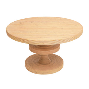 Apollonia Natural Rattan Round Dining Table