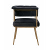 Astrid Grey Velvet Chair