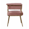 Astrid Blush Velvet Chair