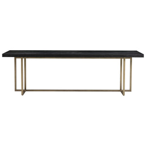 Mason Black 95" Dining Table