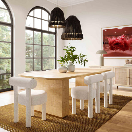 "Akiba 96"" Rectangular Dining Table "