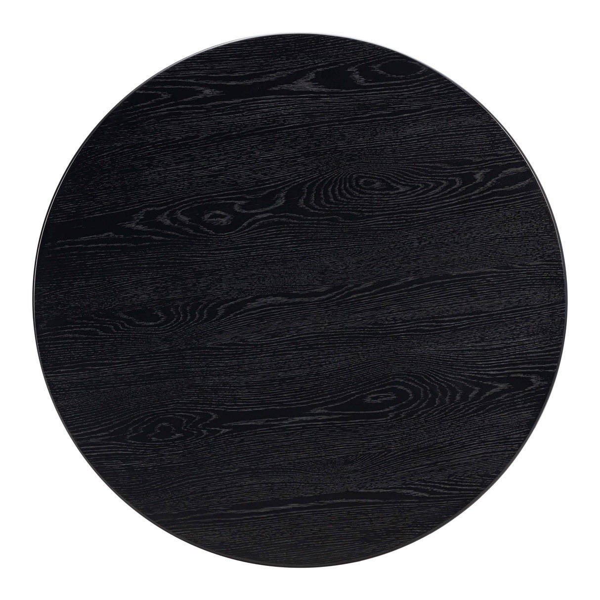 Chelsea Black Oak Round Dining Table