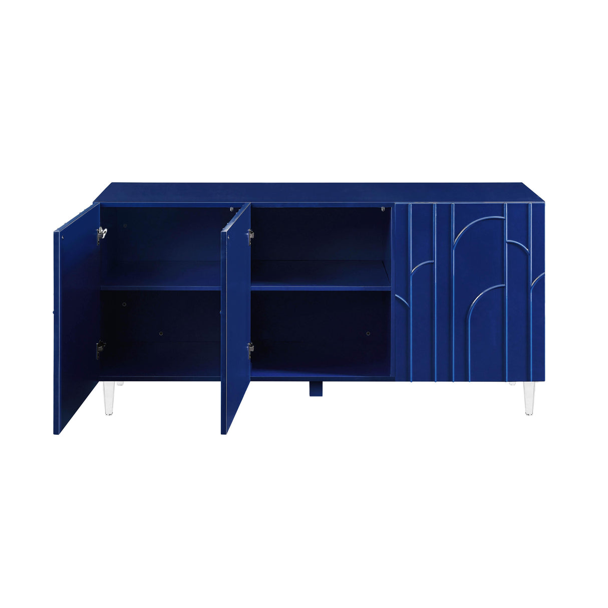 Deco Blue Lacquer Buffet