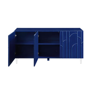 Deco Blue Lacquer Buffet