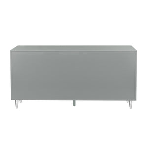 Deco Grey Lacquer Buffet