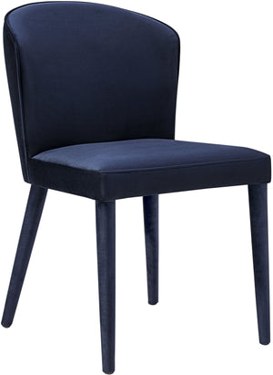 Metropolitan Navy Velvet Chair