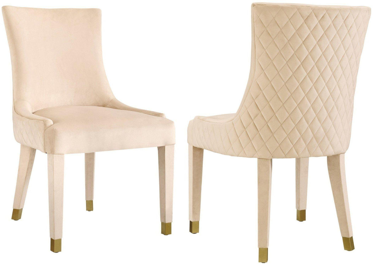 Diamond Cream Dining Chair