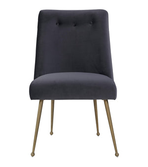 Batik Grey Velvet Dining Chair