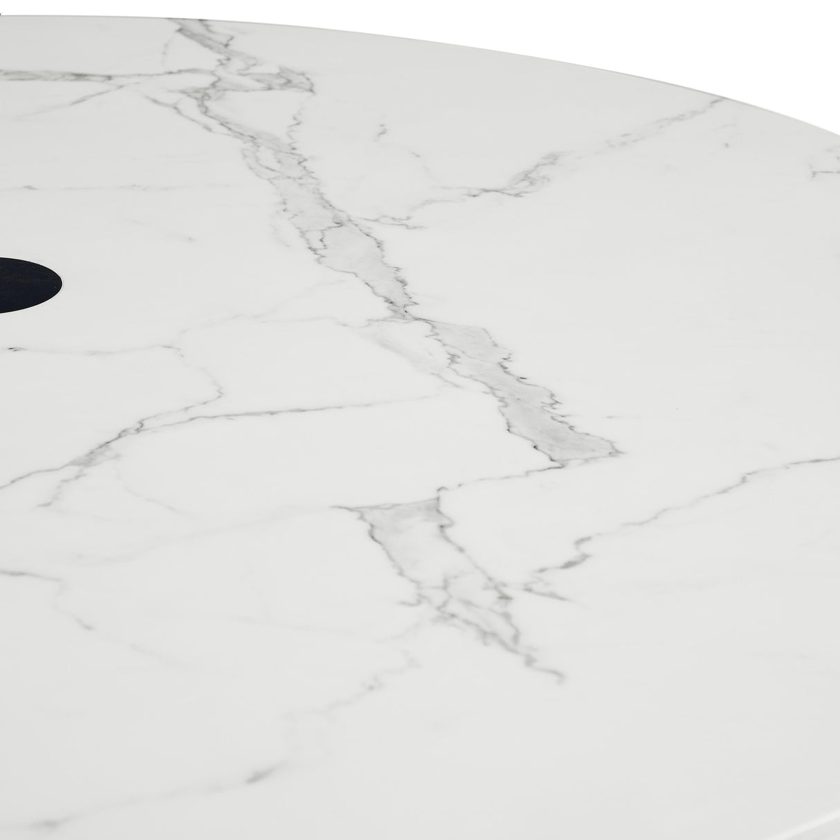 Piper White Round Dining Table